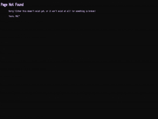not_found screenshot