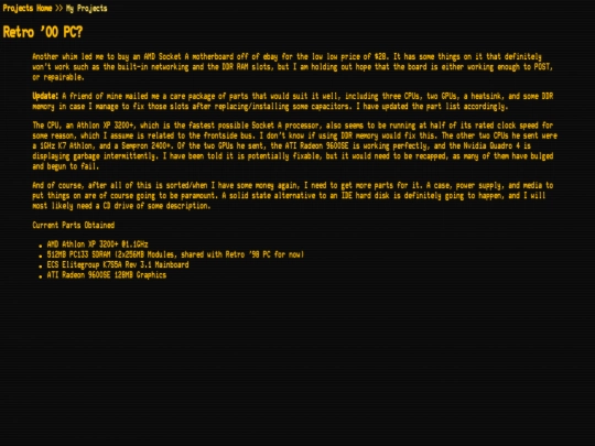 projects/Retro_00 screenshot