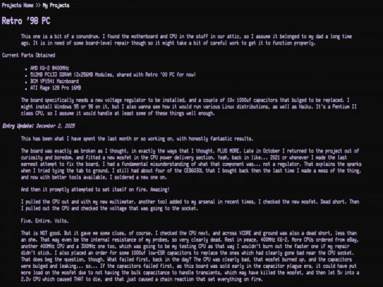 projects/Retro_98 screenshot