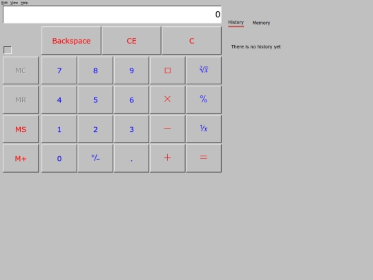 programs/calculator screenshot