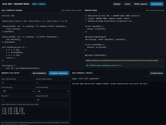 glslc screenshot