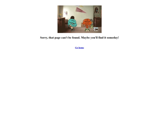 not_found screenshot