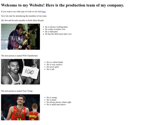 StaffPage screenshot