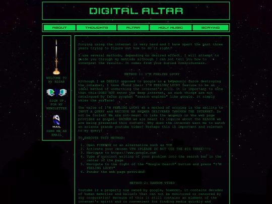 scrying screenshot