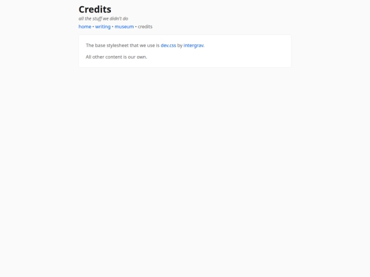 credits screenshot