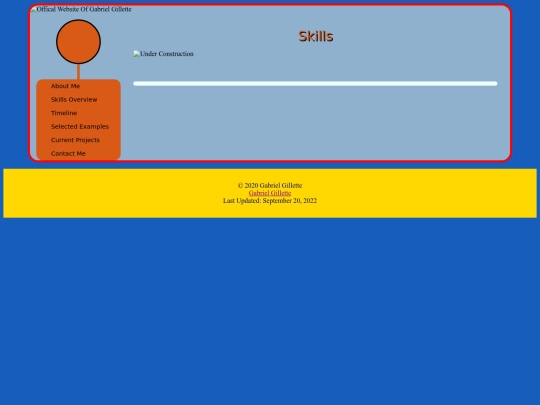skills screenshot