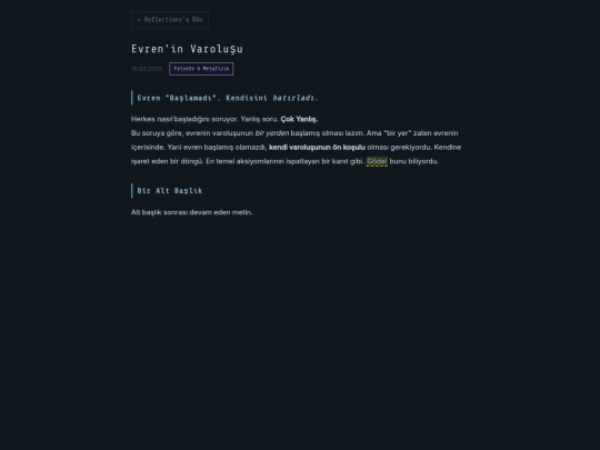 posts/evrenin-varolusu screenshot