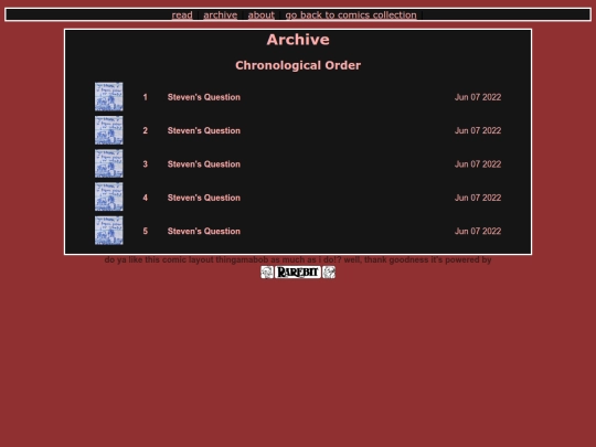 comic/sutc/archive screenshot