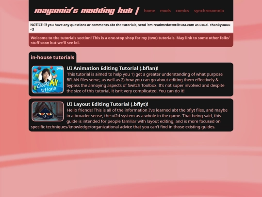 mods/tutorials/tuts screenshot
