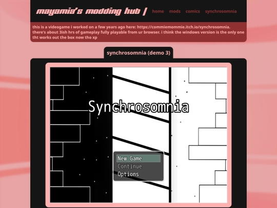 synchrosomnia/game screenshot
