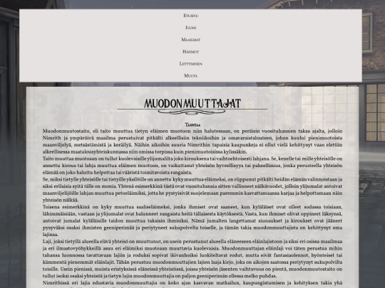 muodonmuuttajat screenshot