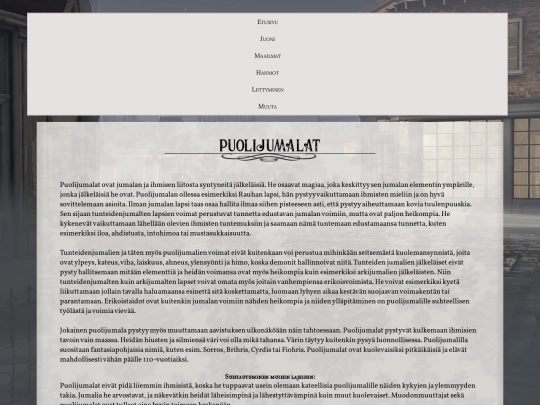 puolijumalat screenshot