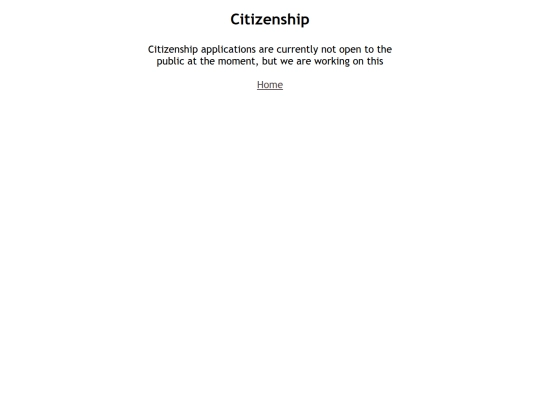 Citizenship screenshot