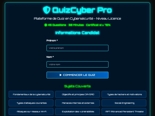 cybercert screenshot