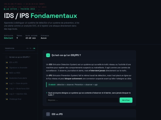 idsF screenshot