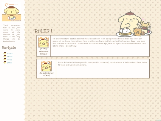 rules screenshot