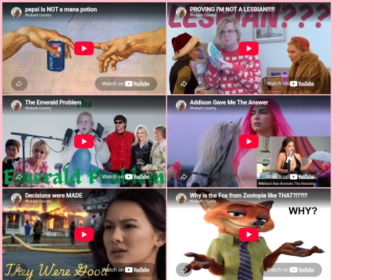 videos screenshot