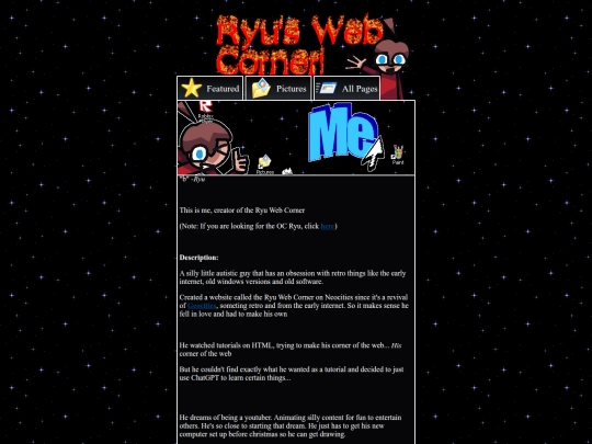 CharacterLore/Me screenshot