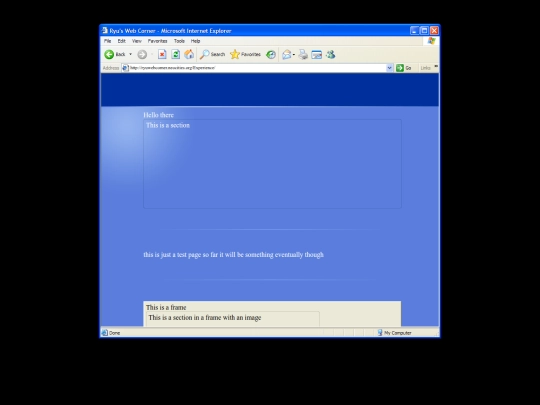 Experience screenshot