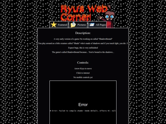 Games/ShadowBound screenshot
