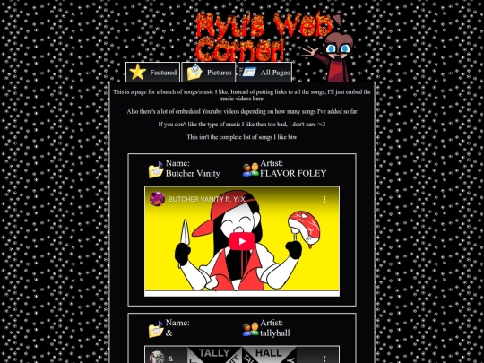 Music screenshot
