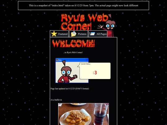 Snapshots/homepage screenshot