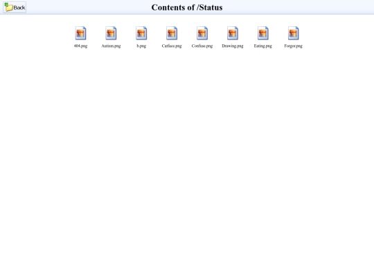 Status screenshot
