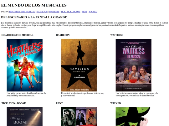 Musicales screenshot