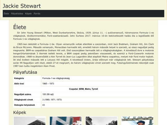jackiesteward.html/szf-web-2021majus screenshot