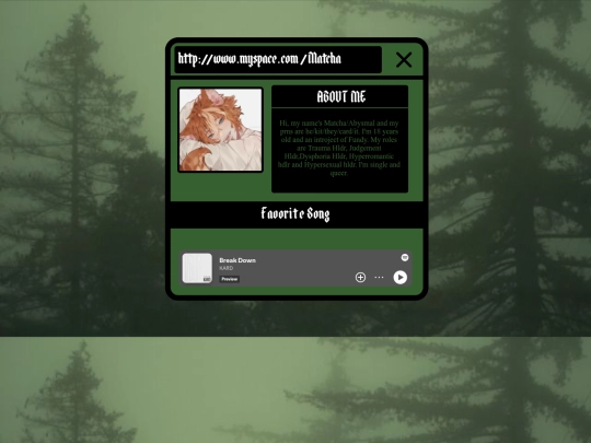 Matcha screenshot