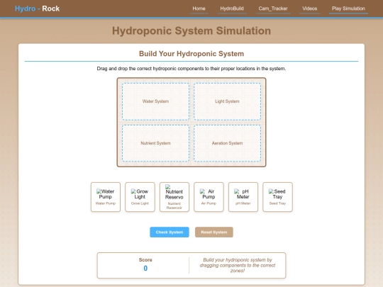 HydroRock/buildHydro screenshot