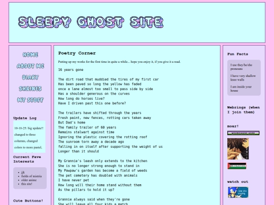 poetry screenshot
