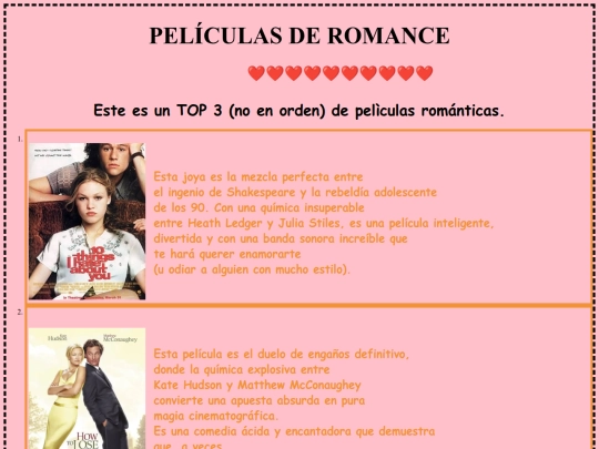 moviesromance screenshot