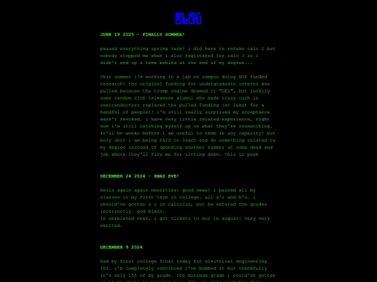 blog screenshot