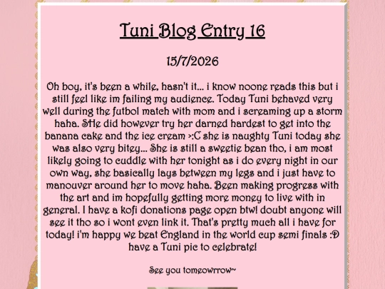 TuniBlogText screenshot