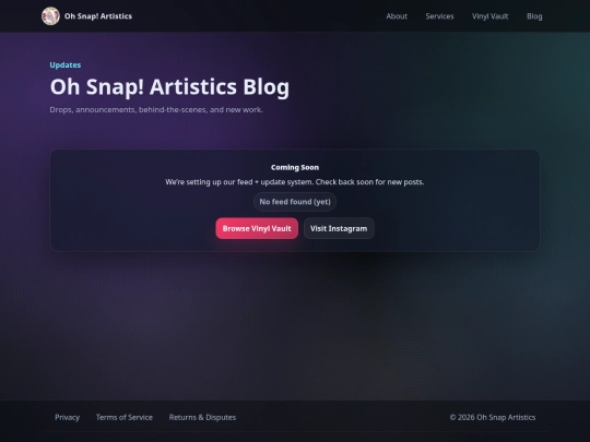 blog screenshot