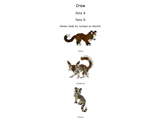 pages/crew screenshot