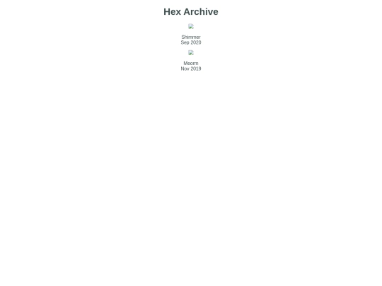 pages/hexies screenshot
