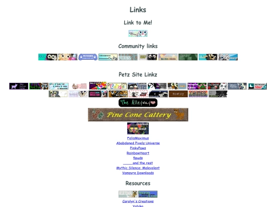 pages/links screenshot