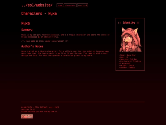 characters/nyxa screenshot