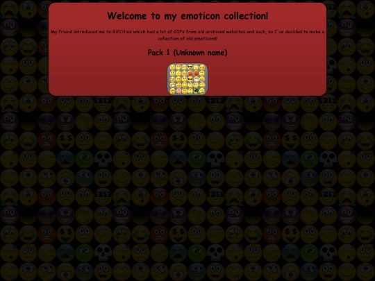 emoticon_collection screenshot