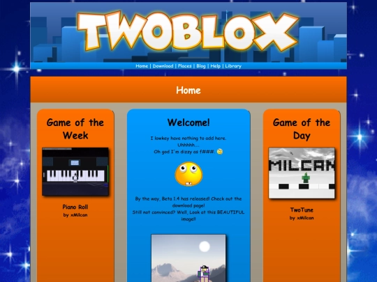 twoblox/home screenshot