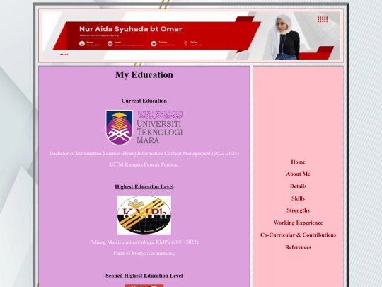 education screenshot