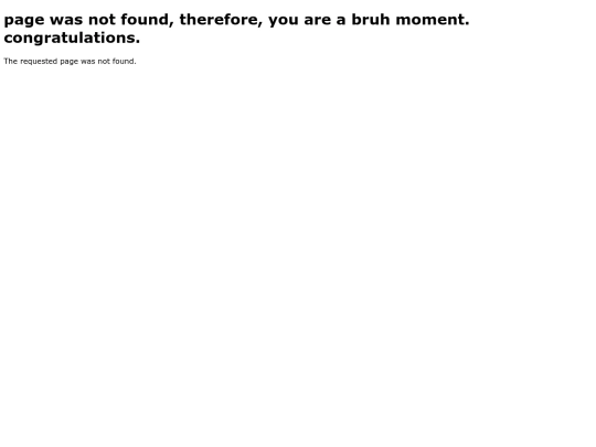 not_found screenshot