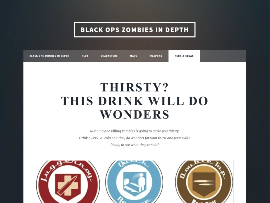 Perk-a-colas screenshot