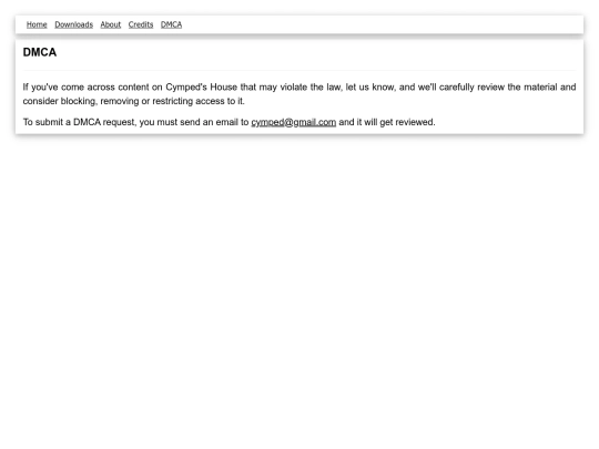 dmca screenshot
