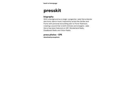presskit screenshot