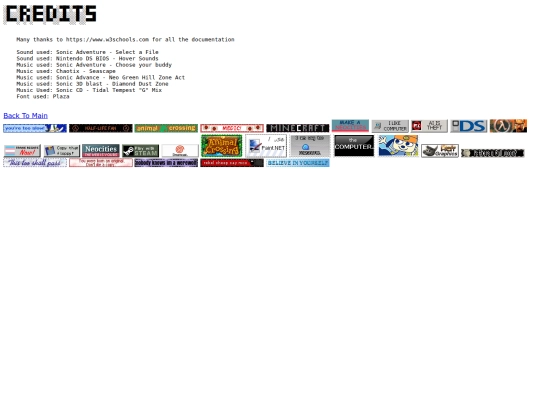 credits screenshot