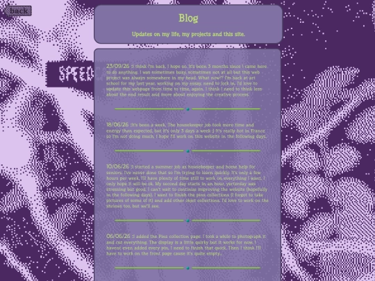 blog screenshot