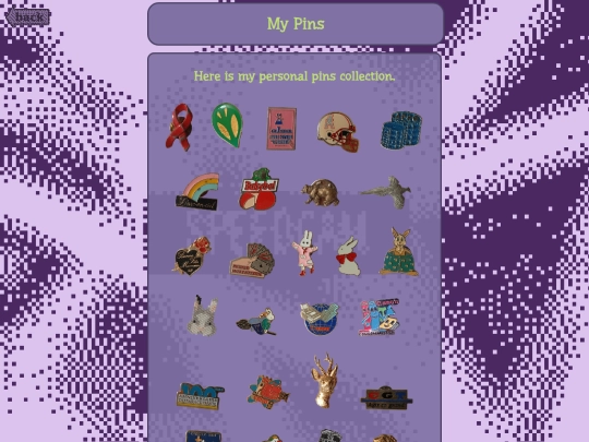 collections/pins screenshot